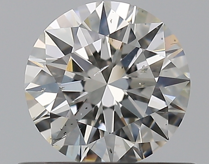 0.59 CaratI-SI1 EX Cut Round Diamond