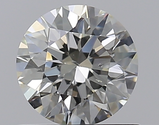 0.7 CaratK-SI2 EX Cut Round Diamond