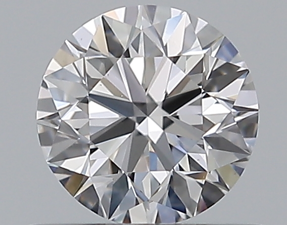 0.46 CaratD-VS2 EX Cut Round Diamond