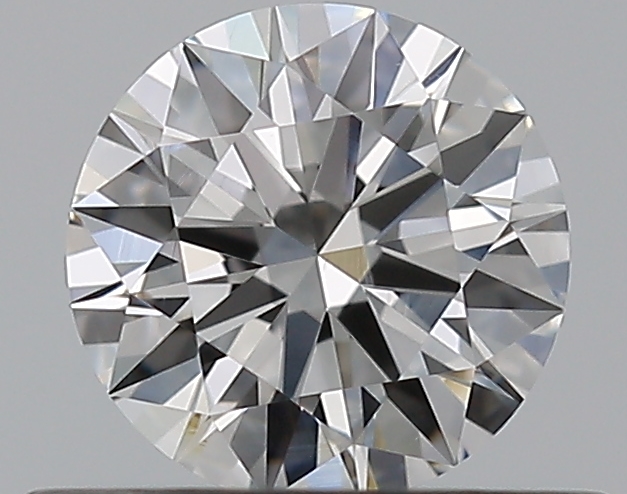 0.46 CaratF-VS1 EX Cut Round Diamond