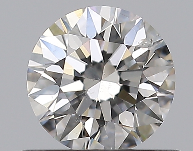 0.5 CaratF-SI2 EX Cut Round Diamond