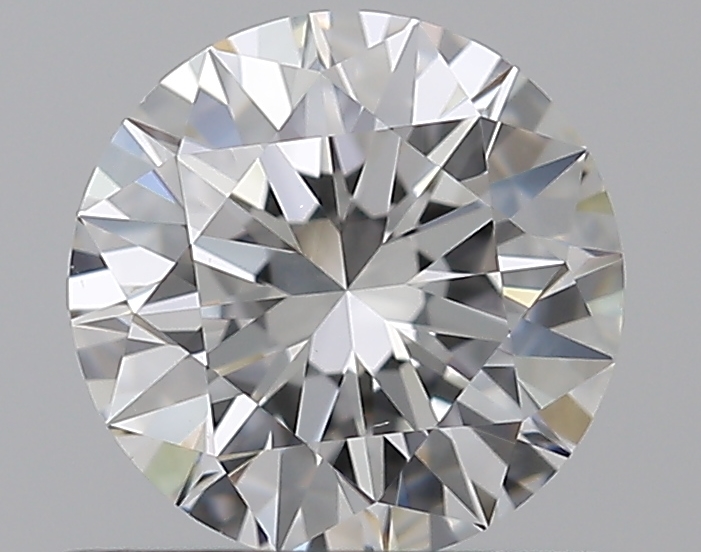 0.65 CaratF-VS1 EX Cut Round Diamond
