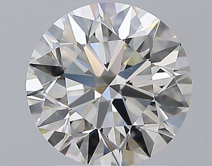 2.11 CaratK-VS1 EX Cut Round Diamond