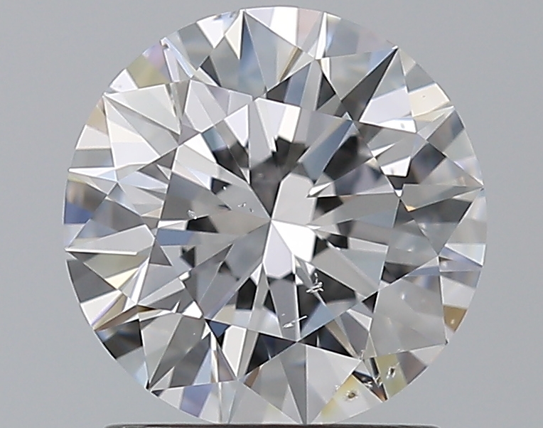 1.51 CaratD-SI1 EX Cut Round Diamond