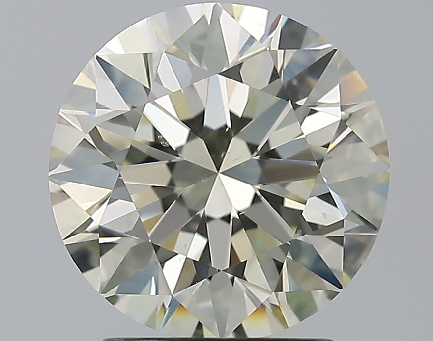 2.5 CaratN-SI1 EX Cut Round Diamond