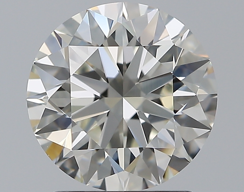 2 CaratJ-VS1 EX Cut Round Diamond