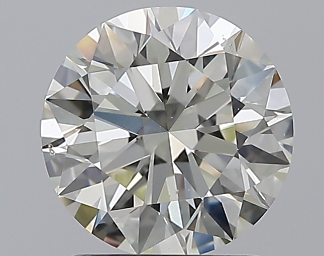 1.7 CaratL-SI1 EX Cut Round Diamond