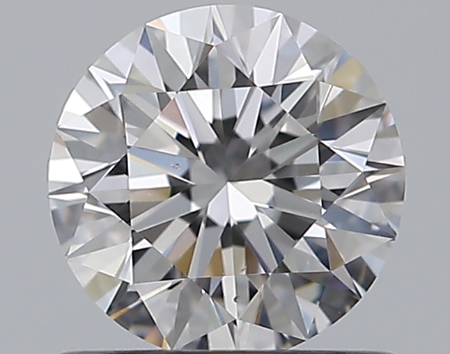 0.72 CaratD-VS2 EX Cut Round Diamond