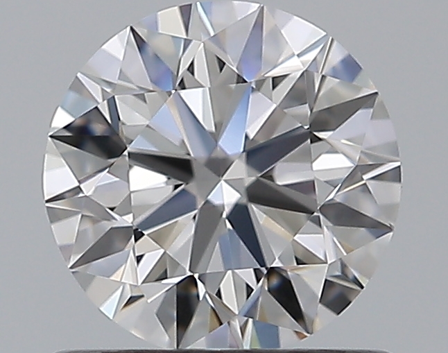 0.75 CaratD-VVS1 EX Cut Round Diamond