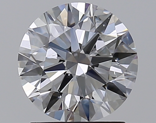 1.51 CaratD-SI1 EX Cut Round Diamond