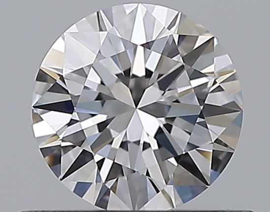0.5 CaratD-VVS1 EX Cut Round Diamond