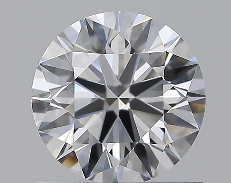 0.78 CaratF-VVS2 EX Cut Round Diamond