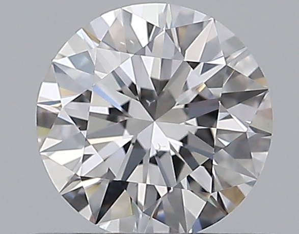 0.5 CaratD-SI1 EX Cut Round Diamond