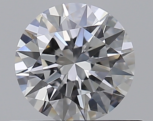 0.5 CaratD-VS1 EX Cut Round Diamond