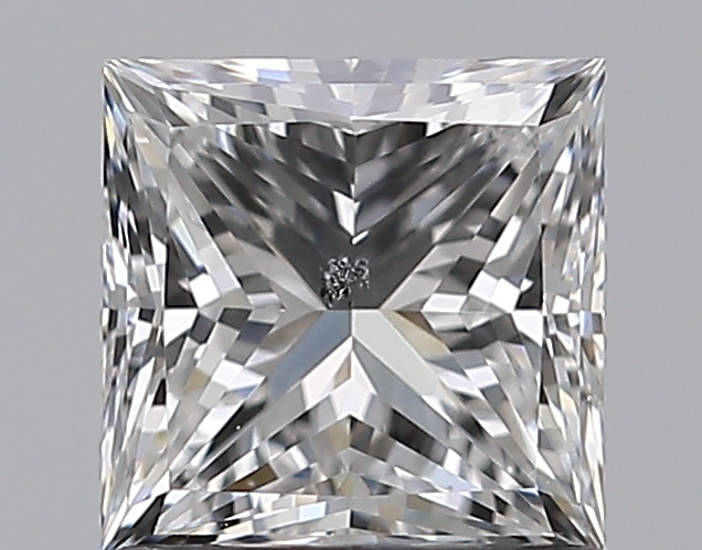 1 CaratE-SI2 - Cut Princess Diamond