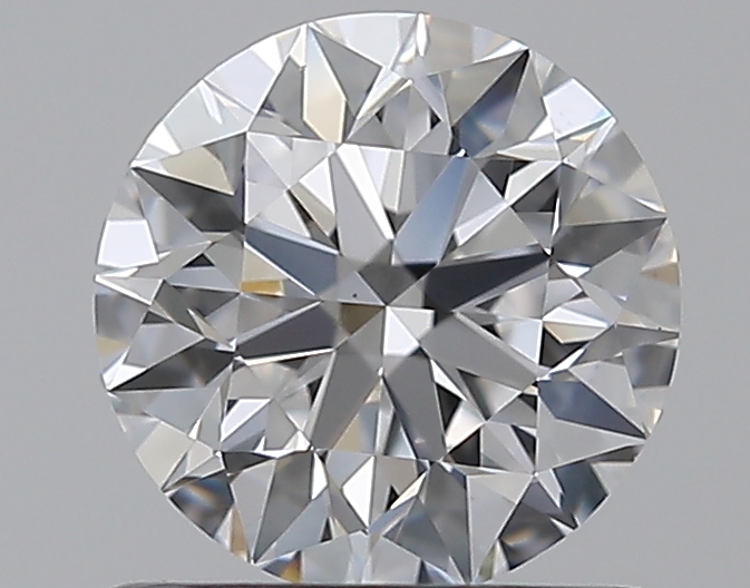 0.9 CaratD-VS2 EX Cut Round Diamond