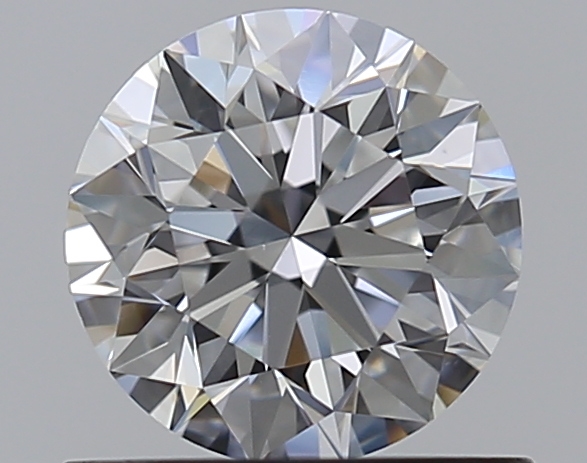 0.7 CaratE-VS2 EX Cut Round Diamond