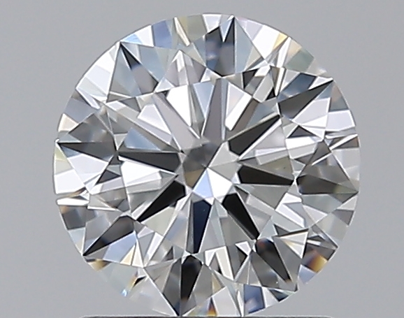 1.1 CaratF-VVS2 EX Cut Round Diamond