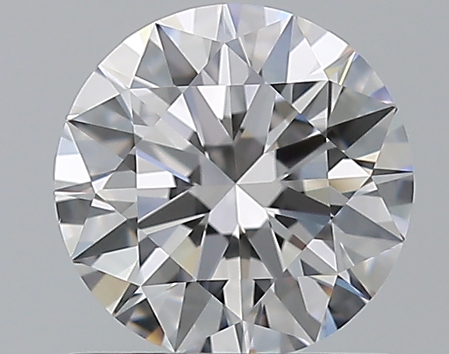 1 CaratD-VVS2 EX Cut Round Diamond