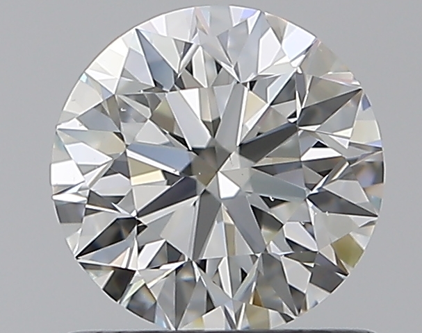 0.9 CaratI-VS2 EX Cut Round Diamond