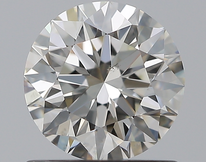 0.9 CaratI-VS2 EX Cut Round Diamond