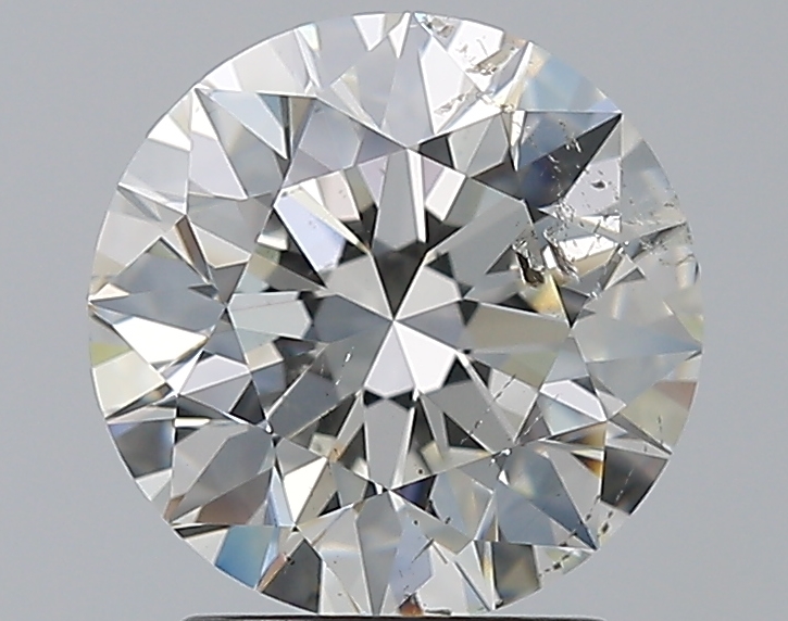 2.39 CaratI-SI2 EX Cut Round Diamond