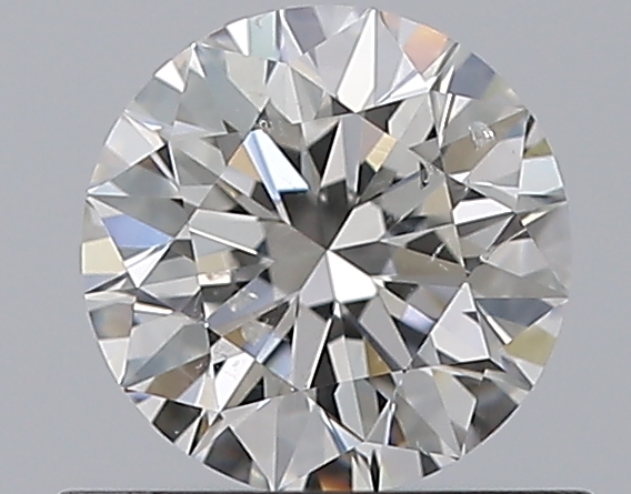 0.6 CaratF-SI2 EX Cut Round Diamond