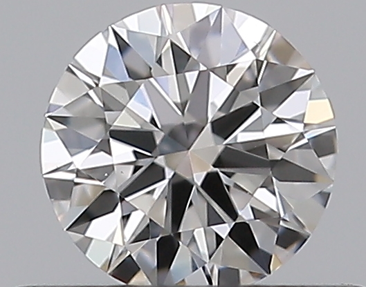 0.33 CaratE-VS2 EX Cut Round Diamond