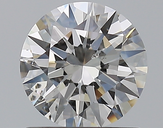 1 CaratH-SI2 EX Cut Round Diamond