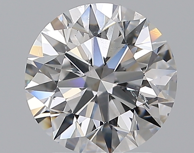 2.01 CaratD-SI2 EX Cut Round Diamond