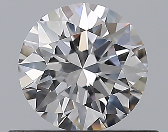 0.47 CaratD-VVS2 EX Cut Round Diamond