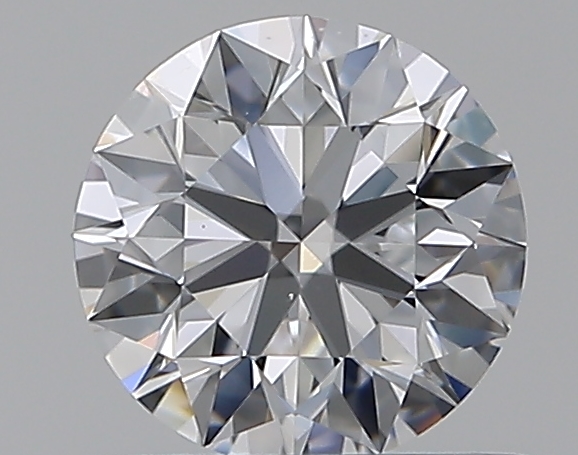 0.65 CaratD-SI1 EX Cut Round Diamond