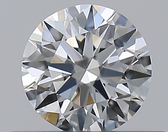 0.38 CaratF-VVS1 EX Cut Round Diamond