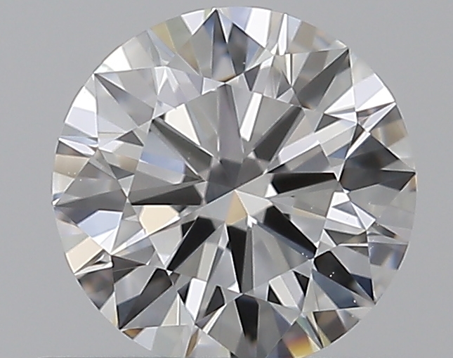 0.5 CaratE-VS2 EX Cut Round Diamond