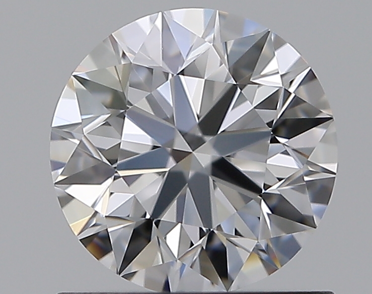 0.86 CaratD-VVS1 EX Cut Round Diamond