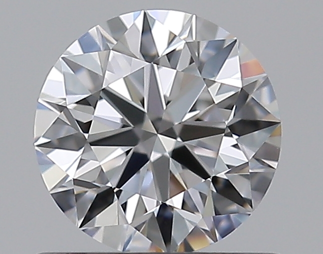 0.66 CaratD-IF EX Cut Round Diamond