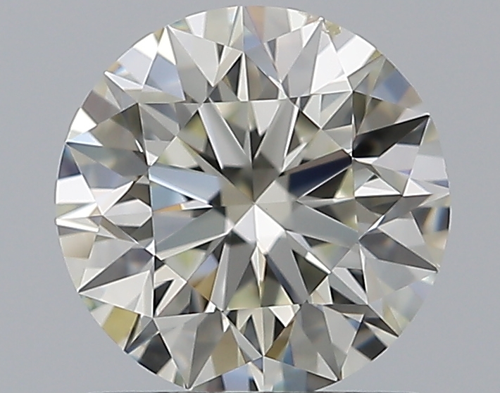 0.96 CaratK-SI1 EX Cut Round Diamond