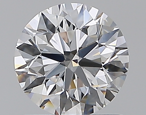 1 CaratE-VS2 EX Cut Round Diamond