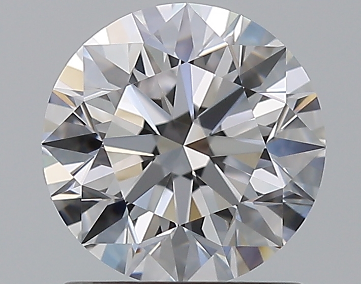 1.3 CaratD-VVS1 EX Cut Round Diamond