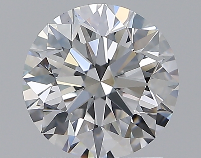 1.51 CaratD-VS2 EX Cut Round Diamond