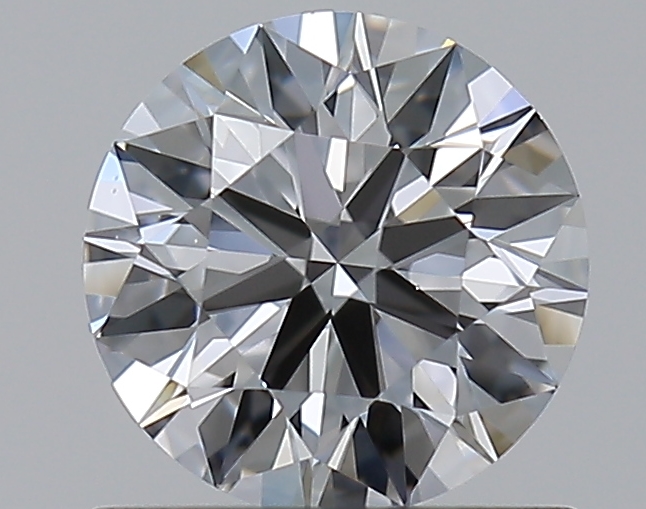 0.8 CaratD-VS1 EX Cut Round Diamond