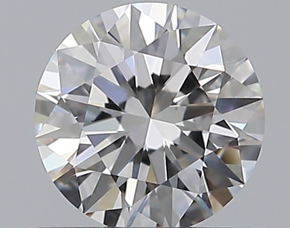 0.52 CaratE-VS2 EX Cut Round Diamond