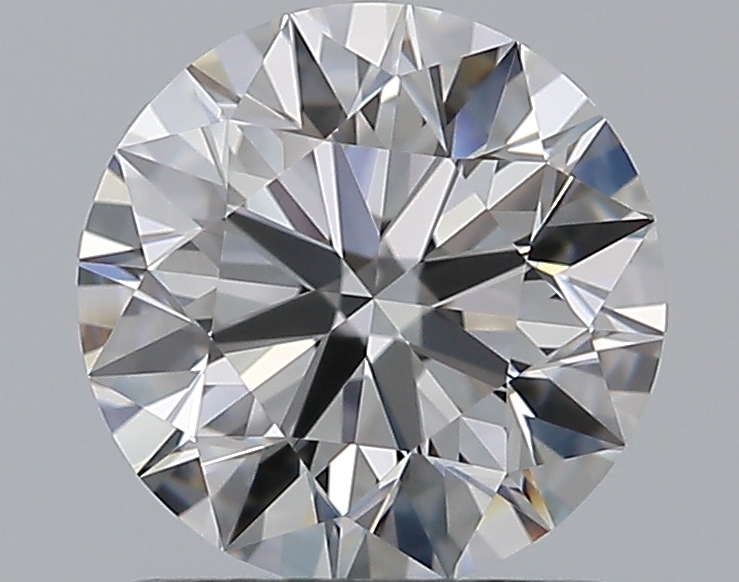 1.1 CaratD-VVS1 EX Cut Round Diamond