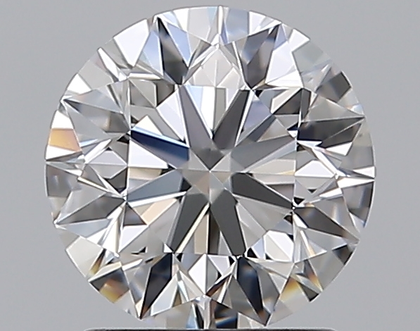 1.4 CaratD-VVS1 EX Cut Round Diamond