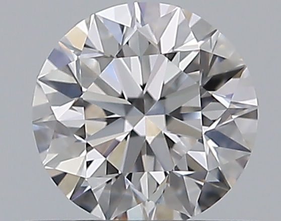 0.5 CaratD-VVS1 EX Cut Round Diamond