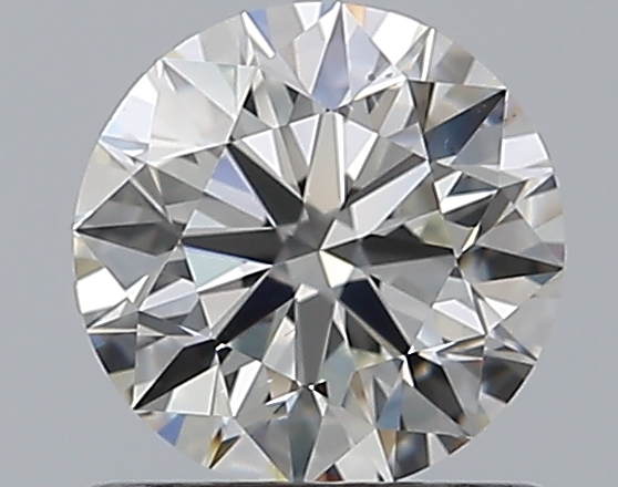 0.8 CaratI-VS2 EX Cut Round Diamond
