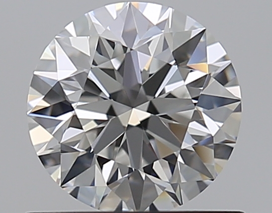0.71 CaratE-VVS1 EX Cut Round Diamond