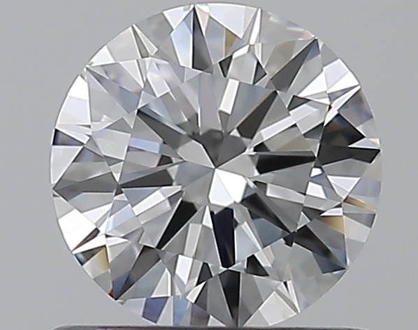 0.75 CaratE-VVS2 EX Cut Round Diamond