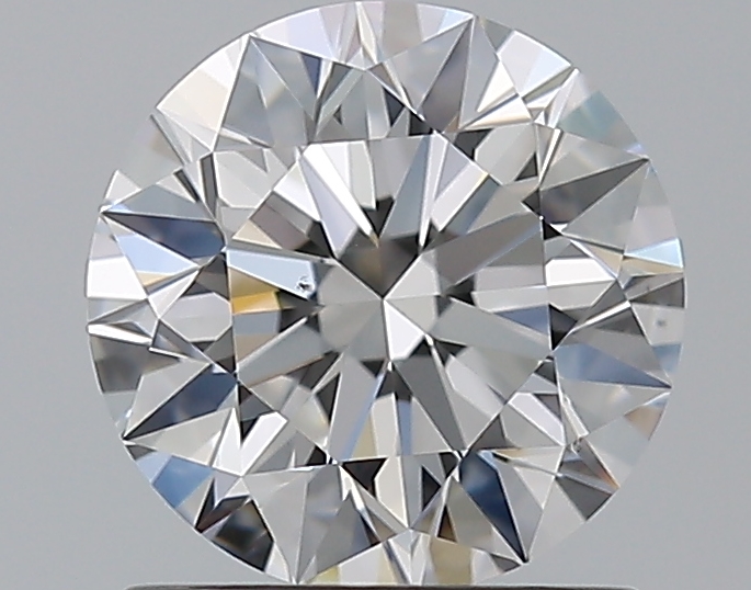 1.21 CaratD-VS2 EX Cut Round Diamond
