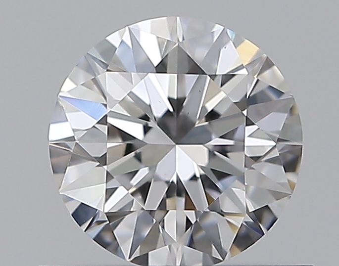 0.56 CaratE-VS1 EX Cut Round Diamond